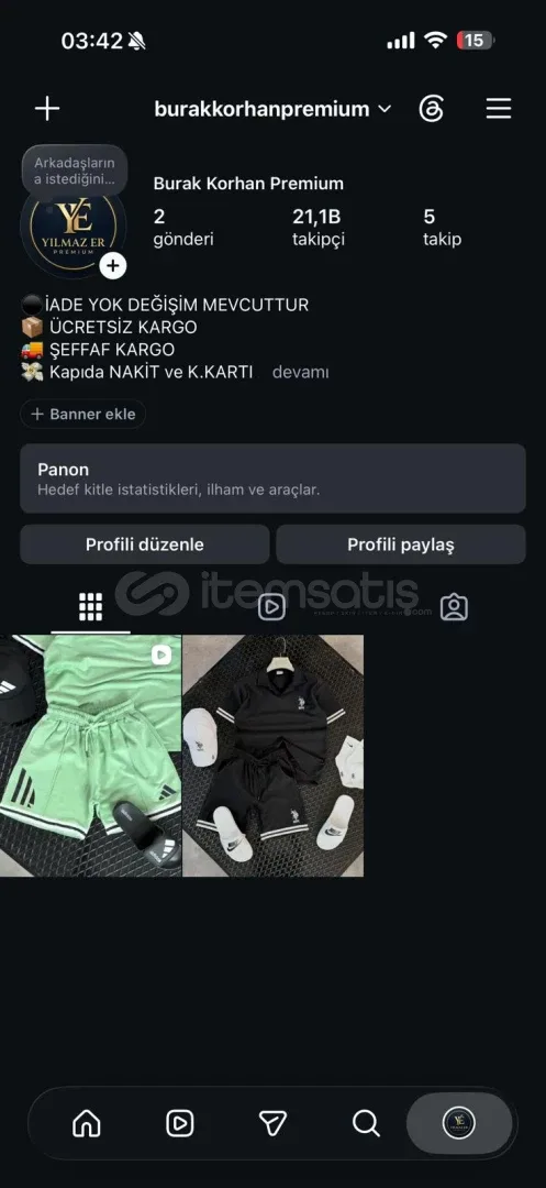 ✅ 21K TAKİPÇİLİ INSTAGRAM HESABI ✅